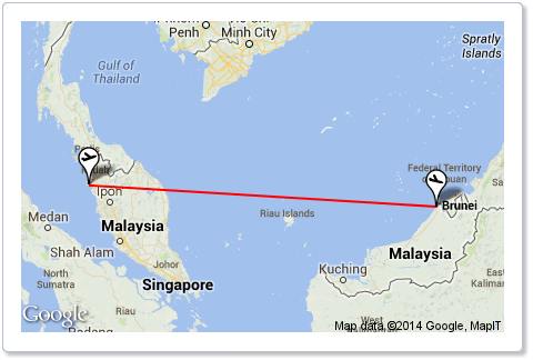Flights from Penang to Miri